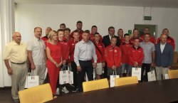 ZAPAŚNICY,,OLIMPIJCZYKA' z WIZYTĄ u PREZYDENTA